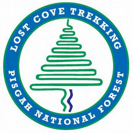 LOST COVE TREKKING PISGAH NATIONAL FOREST logo