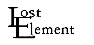 LOST ELEMENT logo