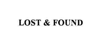 LOST & FOUND logo