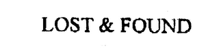LOST & FOUND logo