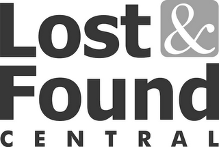 LOST & FOUND CENTRAL logo