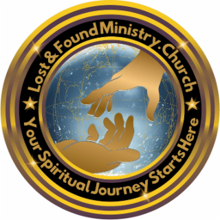 LOST & FOUND MINISTRY . CHURCH YOUR SPIRITUAL JOURNEY STARTS HERE logo