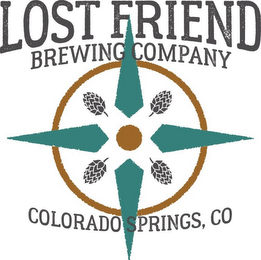 LOST FRIEND BREWING COMPANY COLORADO SPRINGS, CO logo