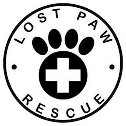 LOST PAW RESCUE logo