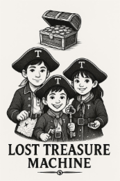 LOST TREASURE MACHINE T T T T T X logo
