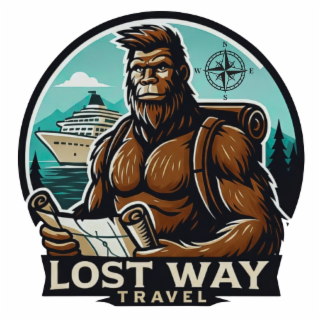 LOST WAY TRAVEL logo