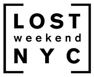 LOST WEEKEND N Y C logo