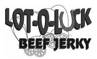 LOT-O-LUCK BEEF JERKY logo