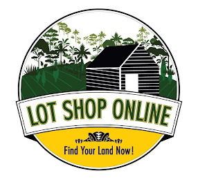 LOT SHOP ONLINE FIND YOUR LAND NOW! logo