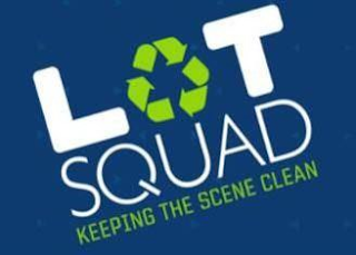 LOT SQUAD KEEPING THE SCENE CLEAN logo