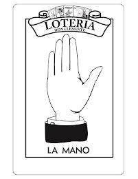 LOTERIA DON CLEMENTE LA MANO logo