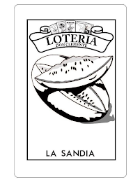 LOTERIA DON CLEMENTE LA SANDIA logo