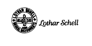 LOTHAR SCHELL 1988 MUSICAL INSTRUMENTS logo
