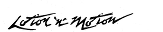 LOTION 'N' MOTION logo