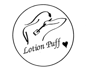LOTION PUFF logo