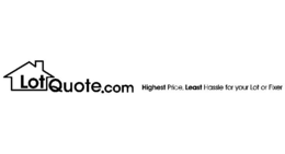 LOTQUOTE.COM HIGHEST PRICE, LEAST HASSLE FOR YOUR LOT OR FIXER logo