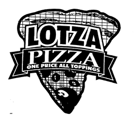 LOTTA PIZZA ONE PRICE ALL TOPPINGS logo