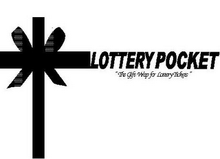 LOTTERY POCKET THE GIFT WRAP FOR LOTTERY TICKETS logo
