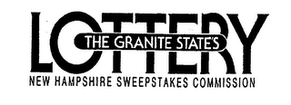 LOTTERY THE GRANITE STATE'S NEW HAMPSHIRE SWEEPSTAKES COMMISSION logo