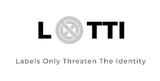 LOTTI LABELS ONLY THREATEN THE IDENTITY logo