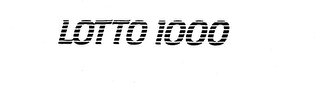 LOTTO 1000 logo