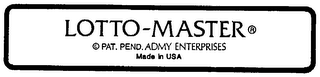LOTTO-MASTER logo