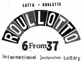 LOTTO - ROULETTE ROULLOTTO 6 FROM37 INTERNATIONAL JACKPOTFREE LOTTERY logo