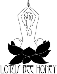 LOTUS BEE HONEY logo