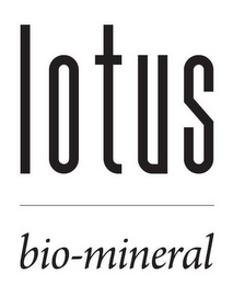 LOTUS BIO-MINERAL logo
