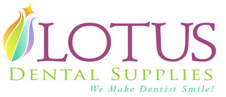 LOTUS DENTAL SUPPLIES WE MAKE DENTIST SMILE! logo
