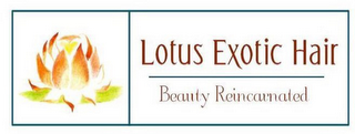 LOTUS EXOTIC HAIR BEAUTY REINCARNATED logo