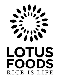 LOTUS FOODS RICE IS LIFE logo