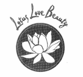 LOTUS LOVE BEAUTY logo