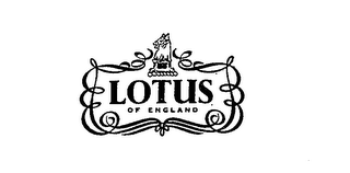 LOTUS OF ENGLAND SKILL AND INTEGRITY logo