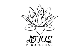LOTUS PRODUCE BAG logo