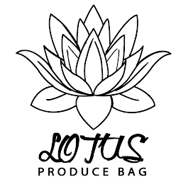 LOTUS PRODUCE BAG logo