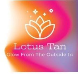 LOTUS TAN GLOW FROM THE OUTSIDE IN logo
