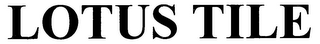 LOTUS TILE logo
