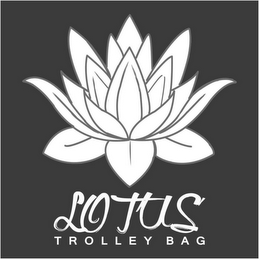 LOTUS TROLLEY BAG logo