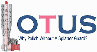 LOTUS WHY POLISH WITHOUT A SPLATTER GUARD? logo