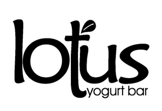 LOTUS YOGURT BAR logo