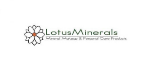 LOTUSMINERALS MINERAL MAKEUP & PERSONAL CARE PRODUCTS logo