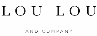 LOU LOU AND COMPANY logo