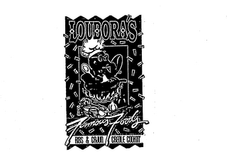 LOUBORA'S FAMOUS FOODS RIBS & CAJUN CREOLE COOKIN' logo