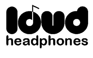 LOUD HEADPHONES logo