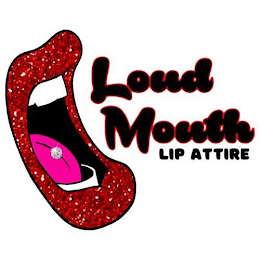 LOUD MOUTH LIP ATTIRE logo