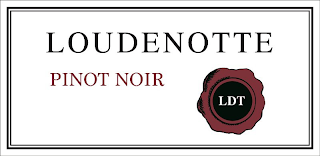 LOUDENOTTE PINOT NOIR LDT logo