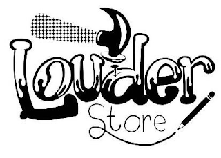 LOUDER STORE. logo