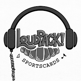 LOUDPACK! SPORTSCARDS logo