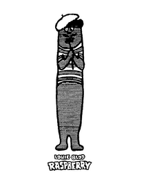 LOUIE-BLOO RASPBERRY logo